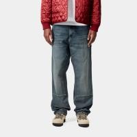 ราคา CARHARTT Double Knee Pant - Denim Blue 'Smith' Denim (41306572085)