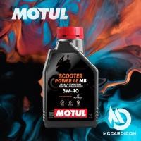 ราคา น้ำมันเครื่อง สังเคราะห์แท้ MOTUL Scooter Power LE 4T 5W-40 ขนาด 1 ลิตร (42451301321)