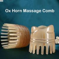 ราคา หวีนวดเขาวัวสีงาช้าง, หวีแชมพู, แปรงนวดหนังศีรษะฟันกว้าง, กัวซาแบบพกพาผ่อนคลายบําบัดป้องกันไฟฟ้าสถิตย์เขาควายหวีเส้นเมอริเดียนทําความสะอาดผม (29223076895)