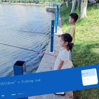 ราคา ▥☎✐คันเบ็ดเด็ก อุปกรณ์คันเบ็ดมือเด็ก ชุดเบ็ดตกปลาพิเศษสำหรับเพื่อนอายุ 12 ปี คันเบ็ดพกพาขนาดเล็กจริง (23257581067)