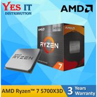 ราคา โปรเซสเซอร์เกม AMD Ryzen 7 5700X3D / RyzenTM 7 5800X3D 96MB AM4 (44902818143)