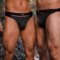 ราคา NOBLEST | Double Layer Belt Metal Buckle G-String Jockstrap กางเกงในชาย เกงในชายเซ็กซี่ จีสตริงชาย (29506829485)