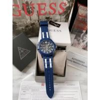 ราคา สายซิลิโคนสีน้ำเงิน โชว์กลไก ✨ นาฬิกา Guess GW0428G3 STRIKER BLUE (25028911462)