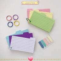 ราคา การ์ดดัชนี APOYO, สมุดบันทึก Loof-leaf ของ DIY, ของขวัญสติ๊กเกอร์ดัชนีที่มีสีสัน Creative Binder (52902618819)