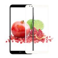 ราคา กระจกนิรภัย กันรอย กาวเต็ม เต็มจอ เก็บขอบ 5D Huawei Y9 2018 สีขาว (7651928171)