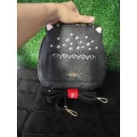 ราคา กระเป๋าแบรนด์ axixi แท้ สะพายข้าง12478 สีดำ (16514146656)