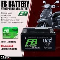 ราคา BATTERY FB สำหรับรุ่น LAMBRETTA X 300 ART NO : FB FTZ10S (26427379396)