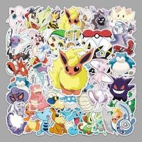ราคา [Meow.Sensei] 50 แผ่น Pokémon Graffiti บุคลิกภาพการ์ตูนการ์ตูนญี่ปุ่นรถ Goo Card DIY สเก็ตบอร์ดถ้วยน้ําสติกเกอร์กระเป๋าเดินทาง (54950559659)