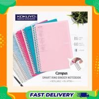ราคา Campus Loose Leaf File แฟ้มเติมไส้ สมุดเติมไส้ ขนาด A5 B5 ของแท้นำเข้าจากญี่ปุ่น พร้อมกระดาษรีฟิล Kokuyo (43006979354)