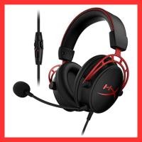 ราคา HyperX Cloud Alpha Gaming Headset Inline Volume Control Box Included Red HX-HSCA-RD/AS Original Data Bonus (4P5L1AB#UUF) (55001262177)