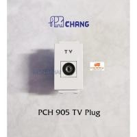 ราคา Chang เต้ารับโทรทัศน์ รุ่น PCH905 รุ่นใหม่ TV Plug ปลั๊กทีวี ตราช้าง (3526059042)