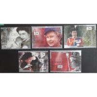 ราคา E122 แสตมป์อังกฤษใช้แล้ว ชุด The 40th Ann. of Queen Elizabeth II ปี 1992 ใช้แล้ว สภาพดี 5 ดวง ครบชุด (7207219251)