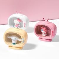 ราคา MINISO MINISO MINISO Sanrio Night Light Mini TV Modeling ห้องนอนข้างเตียง Sleeping Girl โคมไฟตั้งโต๊ะ T (50703445980)