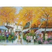 ราคา สีฤดูใบไม้ผลิ - ภาพวาดสีน้ํามันมือทาสี 40x60ซม (29240030187)
