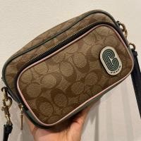ราคา Coach 91009 Court Crossbody In Signature Nylon กระเป๋าสะพายข้าง