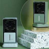 ราคา เครื่องทำความเย็นมินิ แอร์พกพา แอร์ตั้งโต๊ะขนาดเล็ก พัดลมไอเย็น พกพาง่าย เล็ก ทำความเย็นจิ๋ว (6345262970)