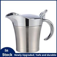 ราคา น้ําเกรวี่เรือพอร์ซเลนสแตนเลสซอสเหยือกนมความร้อนพร้อมฝาปิดซอสเหยือกน้ําเกรวี่เรือพร้อมที่จับซอสเหยือก (57102891177)