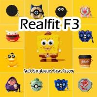 ราคา In Stock สําหรับ Realfit F3 กรณีการ์ตูนตลกซิลิโคนอ่อนนุ่มหูฟังกรณีปลอก NO.2 (29054581543)