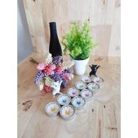 ราคา เทียนหอมทีไลท์ดอกเดซี่แฟนซี 10 ชิ้น/แพ็ค เทียนหอม เทียนหอมดอกไม้ เทียนดอกไม้ (12568242646)