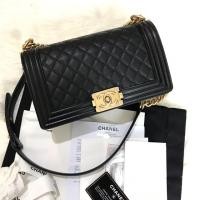 ราคา Chanel boy 10 holo28 caviar fullset ขายแท้เท่านั้น (2613444914)