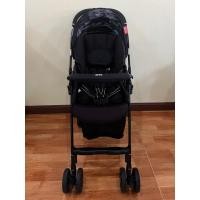 ราคา รถเข็นเด็ก Aprica Luxuna CTS ล้อAuto เบาะไฮซีท สีดำลายทหาร พร้อมซัพพอร์ตแท้ครบ (18577795284)