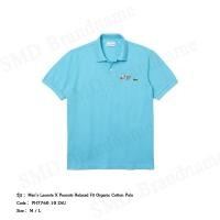 ราคา Lacoste เสื้อโปโลชาย รุ่น Men’s Lacoste X Peanuts Relaxed Fit Organic Cotton Polo Code: PH7760 10 ZAU (24163043098)