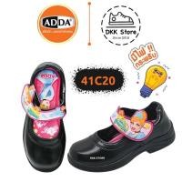 ราคา DKK รุ่นใหม่ เจ้าหญิง มีไฟ รองเท้านักเรียน สีดำ อนุบาล รุ่น 41C20 (24258082434)