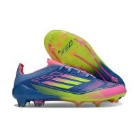 ราคา ขนาด:35-46 Ready stock Original Messi f50 Eliteknited Soccer ShoesYamal pink outdoor Anti-slip and Wear-resistant football Shoes F50 GHOSTED ADIZERO HT FG รองเท้าผู้ชายรองเท้าผู้หญิง (24047841480)