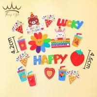 ราคา Combo 5 ชิ้น เอสซีจี Lucky Bear - อุปกรณ์ตกแต่งเค้ก อุปกรณ์เค้กวันเกิด (27250754015)