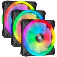 ราคา Corsair QL120 RGB 120mm PWM Triple Fan with Lighting Node CORE (CO-9050098-WW) (6015517968)