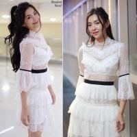 ราคา New with tag! Self portrait dress เดรสลูกไม้ งานป้ายRosalind size S เดรสเบลล่า (22484467875)