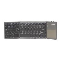 ราคา Oker BT-033 Keyboard Bluetooth / คีย์บอร์ดพับได้ (มี Touch Pad) (9909777212)