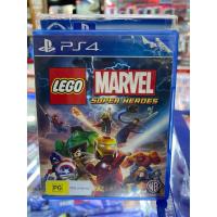 ราคา PS4: (แผ่นมือสอง สภาพ 95% Second Hand) มุมบนขวาปกกระดาษขาดนิดหน่อย LEGO MARVEL Super Heroes แผ่นเล่นได้ปกติ (29772326178)