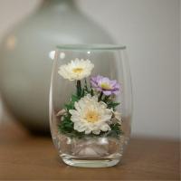 ราคา DMN-490-558-801 ดอกไม้สดอบในโหลแก้วแบบสไตล์ญี่ปุ่น อยู่ได้นานกว่า5-7ปี (3989521629)