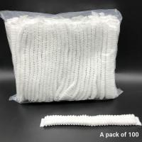 ราคา หมวกตาข่ายไม่ทอผมหมวกทิ้งฝุ่นฟรีหมวก100ชิ้นโรงงานขายตรง (49903194882)