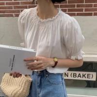 ราคา เสื้อคอกลมสม็อครอบคอ แขนตุ๊กตา //กรุณาทักแชท(เพื่อเช็คstockสินค้า)ก่อนชำระเงิน (11848090798)