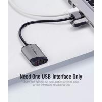 ราคา Vention(CDKHB/CDYB0) USB External Sound Card 3.5mm USB Adapter USB to Microphone Speaker Audio Interface (10551482316)