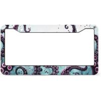 ราคา ปลาหมึกยักษ์หนวดกรอบป้ายทะเบียนสําหรับผู้หญิงผู้ชายผู้ถือแผ่นรถปกน่ารักตลกแท็กโลหะรถอุปกรณ์เสริมด้านหน้าด้านหลังแผ่นตกแต่ง (41976852622)