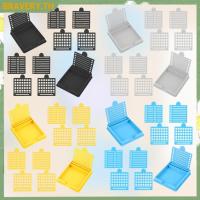 ราคา 2 ชิ้น ABS Memo Pad Organizer Clear Sorting Sticky Note Dispenser การบันทึกเวลาสําหรับ Home SHOPCYC3757 (40369329156)