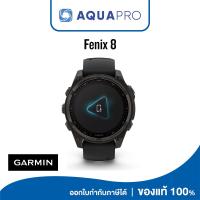 ราคา Garmin Fenix 8, 47mm, Sapphire Solar, Carbon Gray Black Ti, Black-Pebble Gray Band 010-02906-70 ประกันศูนย์ไทย 2 ปี (29112150984)