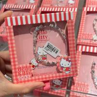 ราคา กำไลข้อมือ สร้อยข้อมือ สีเงิน ลูกปัด น่ารัก คิตตี้ ซานริโอ้ Kitty Sanrio ของแท้ พร้อมส่ง (27076623306)