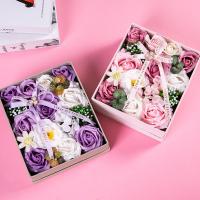ราคา พร้อมส่ง กล่องดอกไม้ปลอม กล่องดอกกุหลาบสบู่ กล่องของขวัญ ของรับไหว้ ของชำร่วย (29100467242)