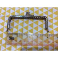 ราคา ปากปิ๊กแป๊ก ปากกระเป๋าปิ๊กแป๊ก 4” เหลี่ยมสีเงิน (1745810590)