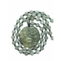 ราคา จี้หยกแกะสลักลายพระสังกัจจายน์ สีเขียวแกมเหลือง (6567719695)