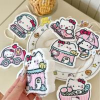 ราคา ฟองน้ำเยื่อไม้ไผ่ ฟองน้ำล้างจาน เยื่อไม้ไผ่ ฟองน้ำทำความสะอาด ลายkt ใช้ซ้าได้ บีบอัด สําหรับครัวเรือน (54102225220)