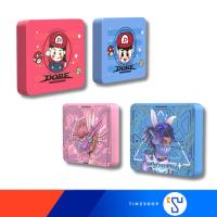 ราคา [ส่งด่วน] Dobe iTNS-19303M , iTNS-19303T Nintendo Switch Game Card Case : กล่องเก็บเกมส์ [Red/Blue] [Pink/Blue] Tinzshop (28150621956)