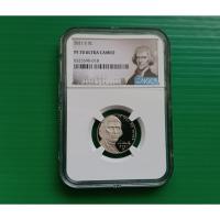 ราคา เหรียญเกรด NGC PF 70 Ultra Cameo -5 Cents Jefferson Proof Nickel 2021-S (44176737536)