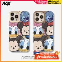 ราคา ส่งจากไทยเคส iphone 7P 8P 11 13 14 Pro Max กล้องป้องกันมิตรกับสิ่งแวดล้อมกันกระแทกดอก มิกกี้เมาส์และโดนัลด์เป็ด (28055637146)