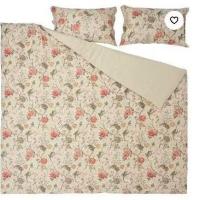 ราคา IKEAshopping IKEA NASSELKLOCKA แนสเซียคล็อกกา ปลอกผ้านวม+ปลอกหมอน (41250202133)