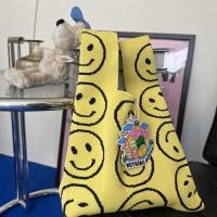 ราคา กระเป๋าไหมพรม Smiley จุของได้เยอะ #NOTHINGHOUSE (18535619921)